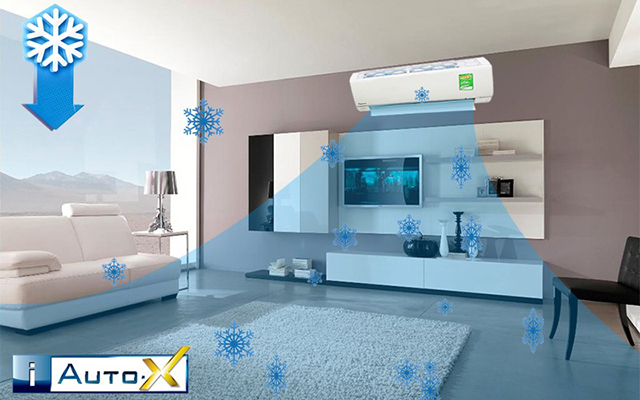 Công nghệ iAuto-X mang đến bầu không khí mát lạnh, sảng khoái. 