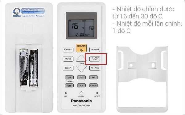 Cách sử dụng chế độ Quiet của điều hòa Panasonic