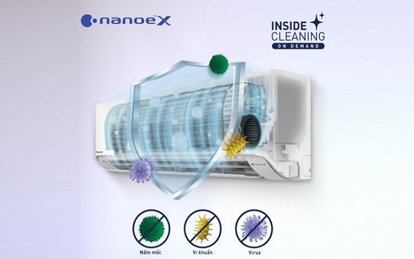 Nhờ được trang bị công nghệ tự vệ sinh máy, điều hòa Panasonic đem lại cho người dùng không gian thư giãn và thoải mái