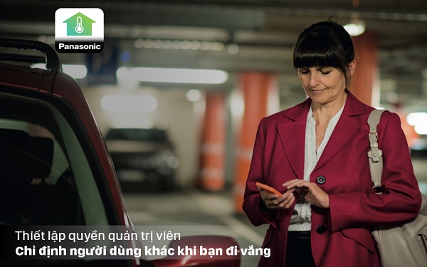 Chia sẻ quyền điều khiển khi bạn vắng mặt