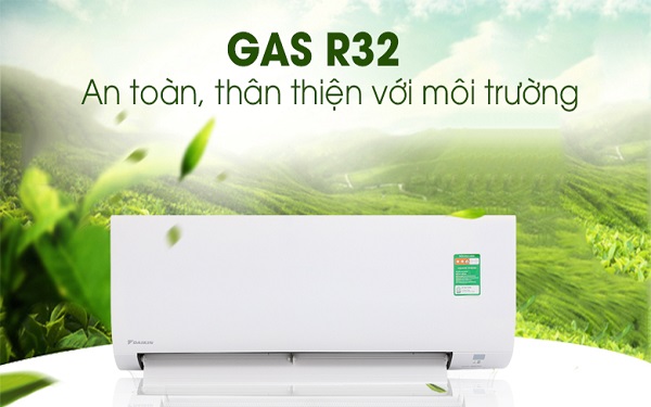 Sử dụng gas R32 giúp máy lạnh Panasonic an toàn và thân thiện với môi trường