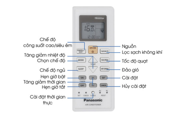 Hầu hết các dòng điều hòa, bất kể thương hiệu nào, đều sở hữu 7 chế độ cơ bản