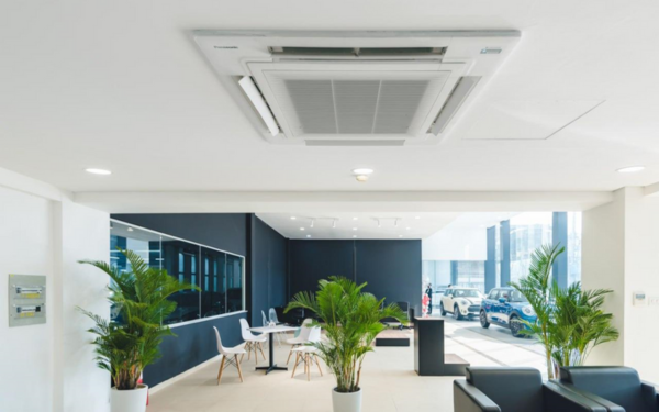 Điều hòa cassette âm trần thường dành cho các thiết kế sang trọng, có tính thẩm mỹ cao