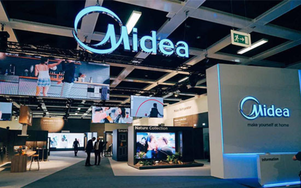 Midea tổ chức triển lãm giới thiệu và ra mắt các sản phẩm mới