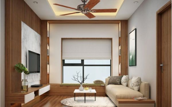 Phong cách mộc mạc, âm cúng cho phong khách nhỏ
