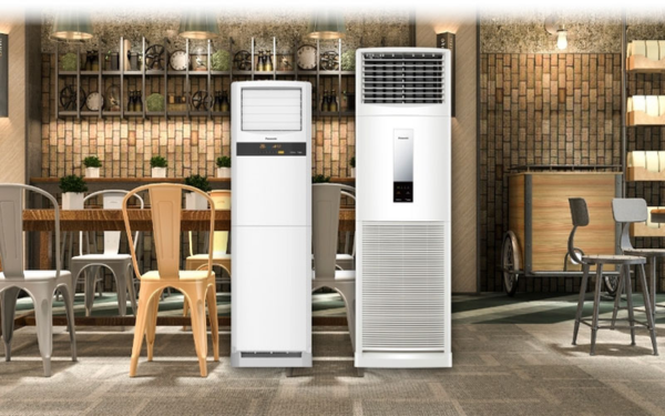 Điều hòa tủ đứng thường có luồng gió mạnh, thổi xa đến các ngóc ngách trong phòng