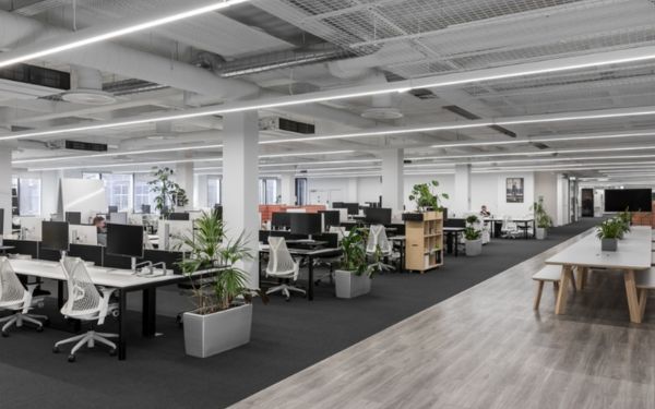 Ứng dụng hệ số không đồng thời cho tòa nhà văn phòng 5 tầng