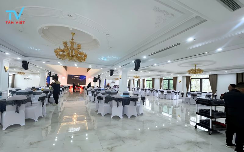 Trung tâm tiệc cưới tại tổ hợp nghỉ dưỡng & giải trí Bách Thảo Ngân